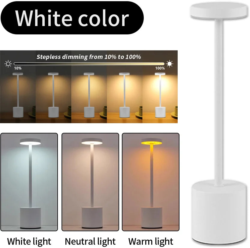 USB Rechargeable Led Night Light Desk