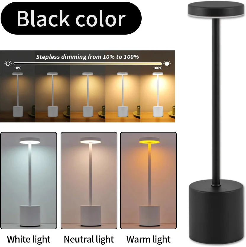 USB Rechargeable Led Night Light Desk