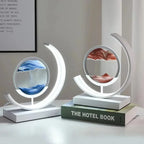 LED Night Light Moving Sand Art Table Lamp