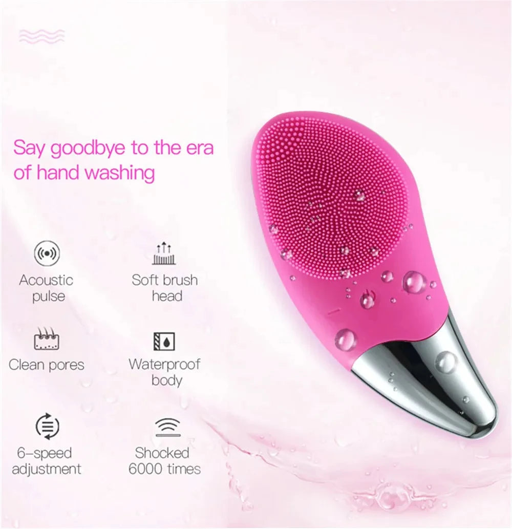 Mini Electric Silicone Face Cleanser