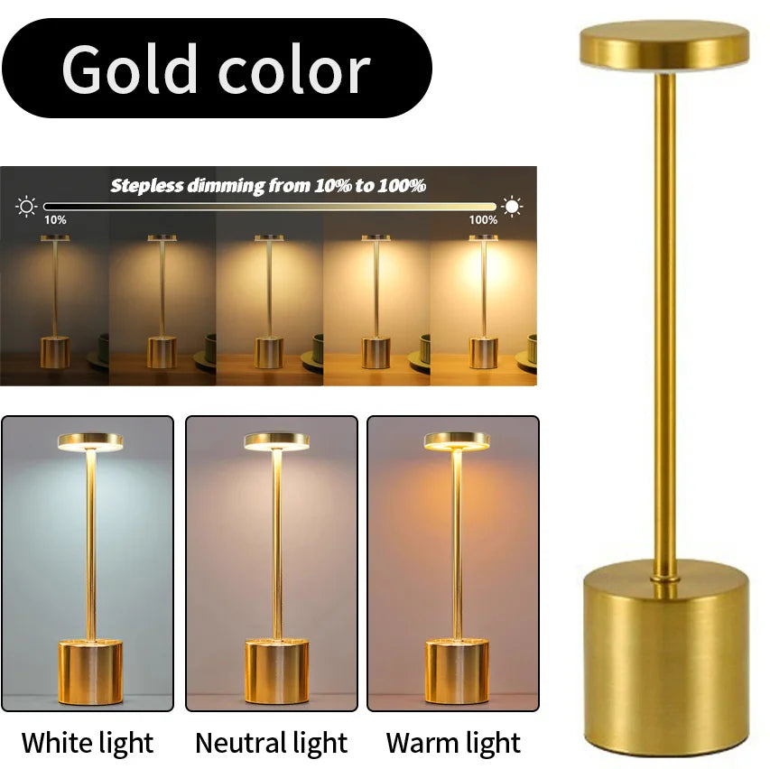 USB Rechargeable Led Night Light Desk