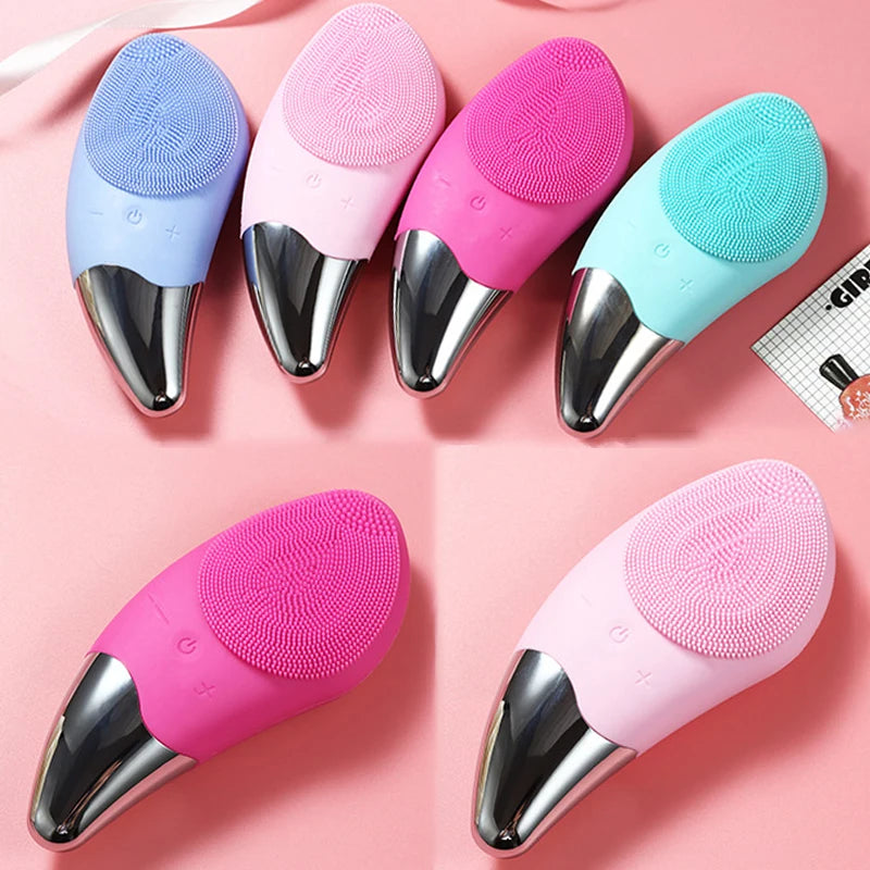 Mini Electric Silicone Face Cleanser
