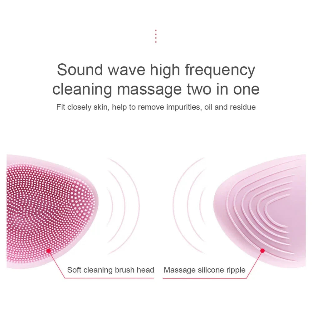 Mini Electric Silicone Face Cleanser
