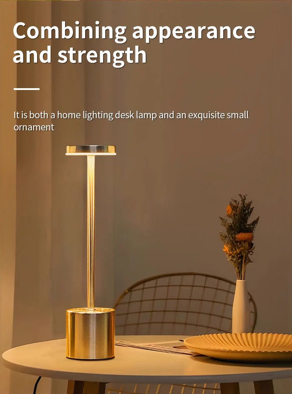 USB Rechargeable Led Night Light Desk