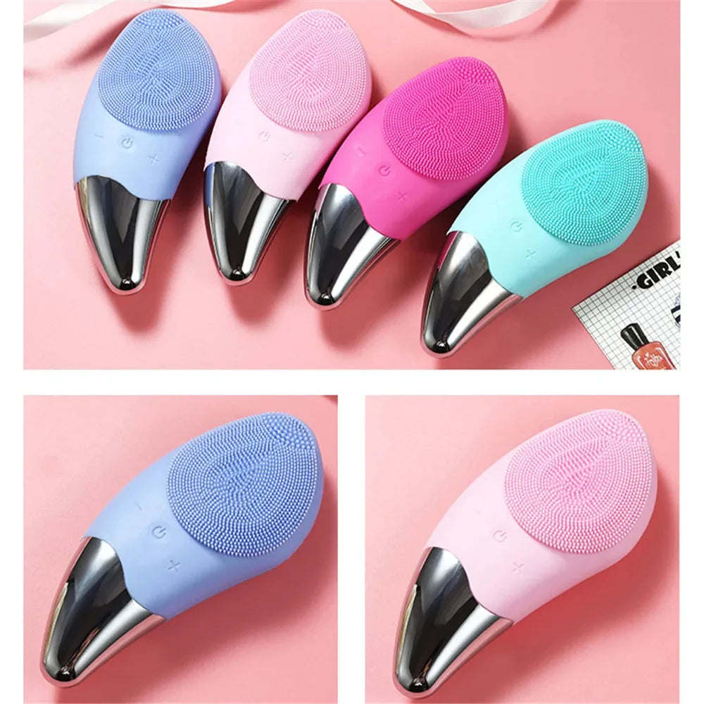 Mini Electric Silicone Face Cleanser