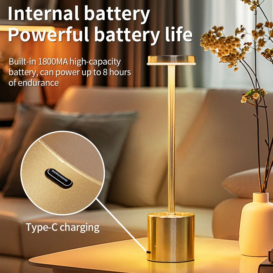 USB Rechargeable Led Night Light Desk