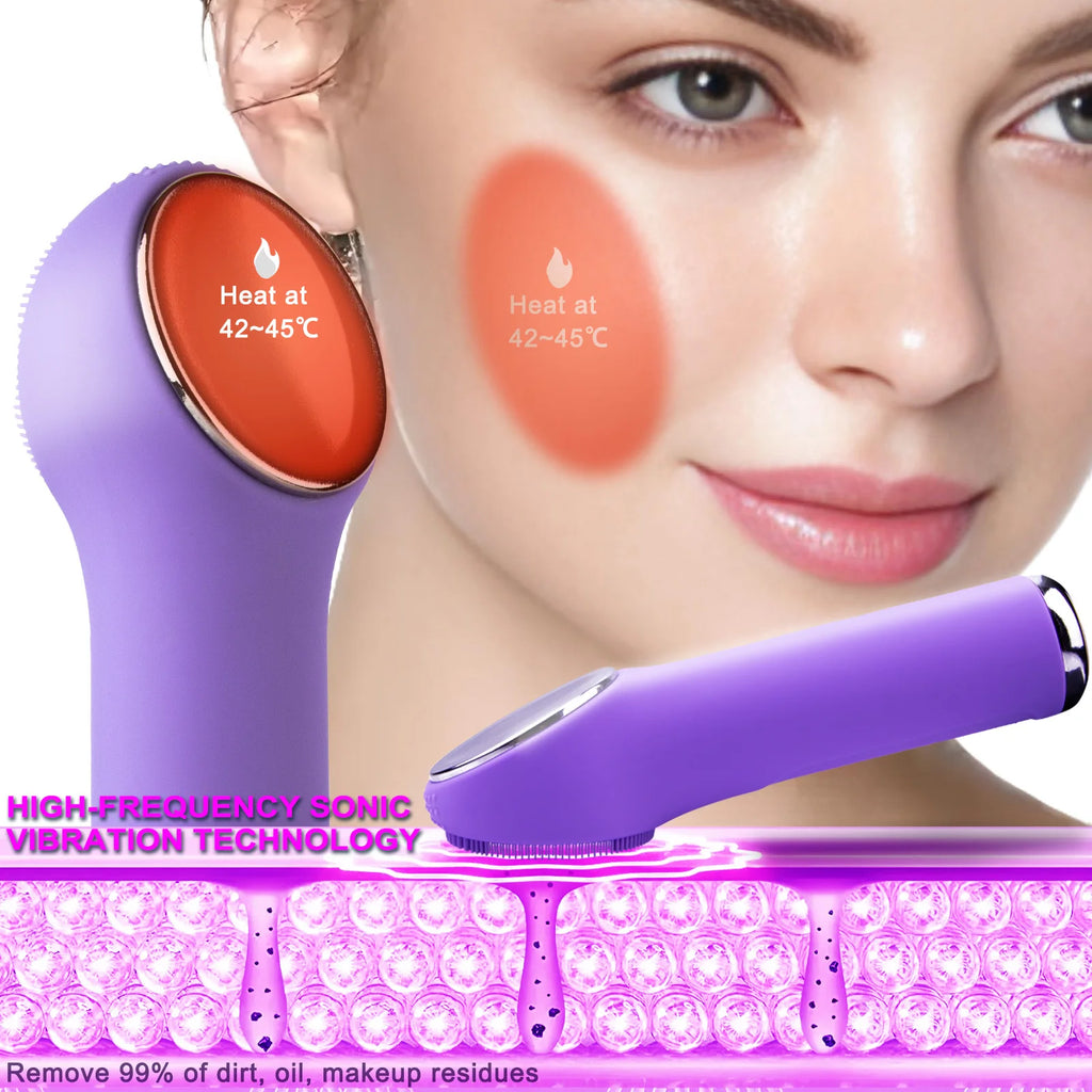 Rechargeable Waterproof Facial Cleansing Brush